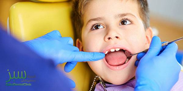 تغییر رنگ دندان در کودک
